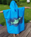 Пончо BornToSwim Shark Poncho Junior Blue