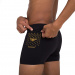 Мъжки бански Speedo Pocket Aquashort Black/Mango