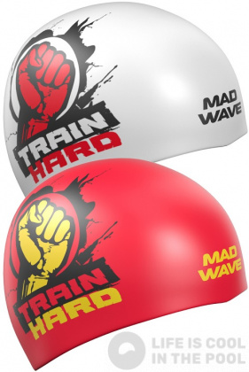 Плувна шапка Mad Wave Train Hard Reversible Swim Cap