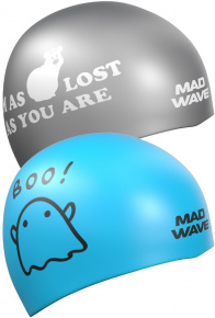 Плувна шапка Mad Wave Boo! Reversible Swim Cap