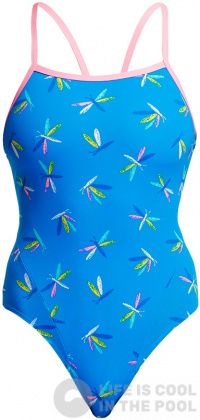 Дамски бански Funkita Buzz Bird Single Strap One Piece