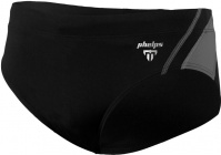 Мъжки бански Michael Phelps Manu Brief Black/Grey Мъжки бански Michael Phelps Manu Brief Black/Grey