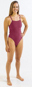 Дамски бански Finis Skinback Solid Cabernet