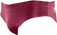 Бански за момчета Finis Youth Brief Solid Cabernet