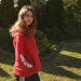 Суитшърт с качулка BornToSwim Sweatshirt Hoodie Red