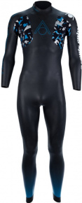 Мъжки неопренов плувен костюм Aqua Sphere Aquaskin Fullsuit V3 Men Black/Blue