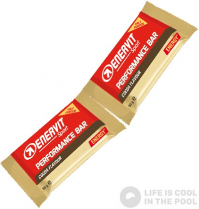 Енергийно блокче Enervit Performance Bar Cocoa 30+30g