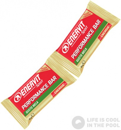 Енергийно блокче Enervit Performance Bar Apple 30+30g