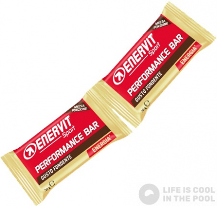 Енергийно блокче Enervit Performance Bar Dark Chocolate 30+30g