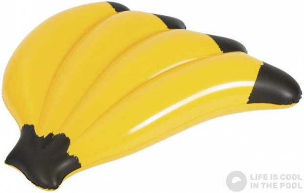Надуваем дюшек Inflatable Banana Pool Lounger