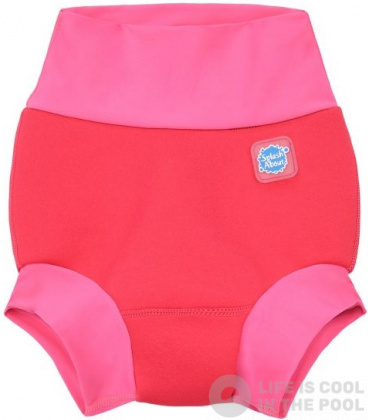 Бебешки бански Splash About New Happy Nappy Pink Geranium