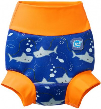 Бебешки бански Splash About New Happy Nappy Shark Orange