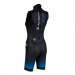 Дамски къс неопренов костюм за плуване Aqua Sphere Aquaskin Shorty V3 Women Black/Blue
