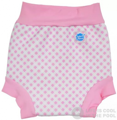 Бебешки бански Splash About Happy Nappy Pink Cube