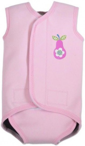 Детски неопренов костюм Splash About Baby Wrap Pink Pear Детски неопренов костюм Splash About Baby Wrap Pink Pear