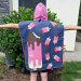 Пончо BornToSwim Ice Cream Poncho Junior Blue/Pink