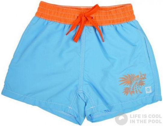 Плувни шорти за момчета Splash About Board Shorts Blue Lion Fish
