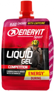 Енергиен гел Enervit Liquid Gel Competition Cherry with Caffeine 60ml