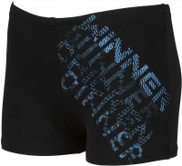 Бански за момчета Arena Rhyming Short Junior Black/Turquoise Бански за момчета Arena Rhyming Short Junior Black/Turquoise