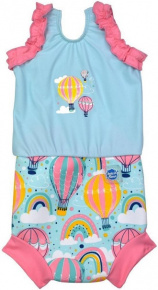 Бебешки бански костюм Splash About Happy Nappy Costume Up & Away