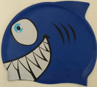 Детска плувна шапка BornToSwim Shark Junior Swim Cap