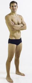 Мъжки бански Finis Aquashort Solid Navy