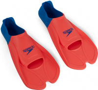 Плавници за плуване Speedo Training Fin Fluro Tangerine/Pool Blue/Blue Flame