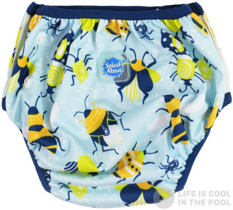 Бебешки бански Splash About Size Adjustable Under Nappy Bugs Life