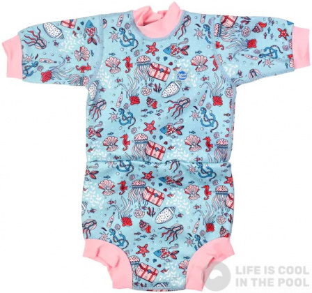 Детски неопренов костюм Splash About Happy Nappy Wetsuit Hidden Treasure