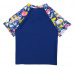 Плажна тениска с UV защита Splash About Short Sleeve Rash Top Garden Delight