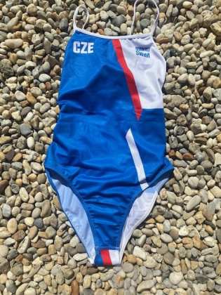 BornToSwim CZE Swimsuit Blue