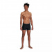 Speedo Allover V-Cut Aquashort Black/White/USA Charcoal