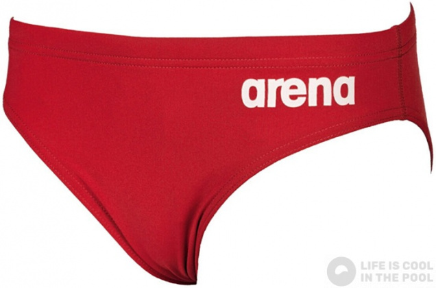 Бански за момчета Arena Solid brief junior red