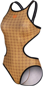 Arena 50th Gold Swimsuit Tech One Back Gold Multi/Black