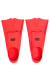 Mad Wave Flippers Training Fins Red