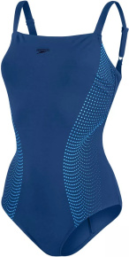 Speedo Shaping CrystalLux Printed 1 Piece Aegean Blue/Blissful Blue Speedo Shaping CrystalLux Printed 1 Piece Aegean Blue/Blissful Blue