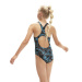 Speedo Hyper Boom Allover Medalist Girl Black/Bolt/Dove Grey