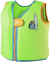Speedo Character Printed Float Vest Chima Azure Blue/Fluro Green Speedo Character Printed Float Vest Chima Azure Blue/Fluro Green
