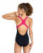 Arena Girls Galactics Swimsuit Swim Pro Back Black/Freak Rose