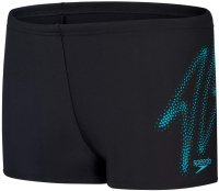 Speedo Hyper Boom Placement Aquashort Boy Black/Bolt