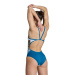 Arena Planet Swimsuit Super Fly Back White/Blue Cosmo