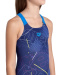 Arena Girls Galactics Swimsuit Swim Pro Back Navy/Blue River