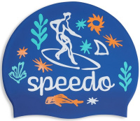 Детска плувна шапка Speedo Slogan Cap junior