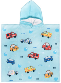 Детско пончо Aquakiddo Poncho Cars Детско пончо Aquakiddo Poncho Cars