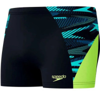 Speedo Eco Endurance+ Max Splice Aquashort Black/Hyper Yellow Speedo Eco Endurance+ Max Splice Aquashort Black/Hyper Yellow