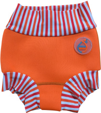 AquaKiddo Swim Nappy Neon Orange 