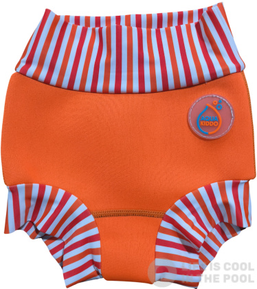 Бебешки бански AquaKiddo Swim Nappy Neon Orange 