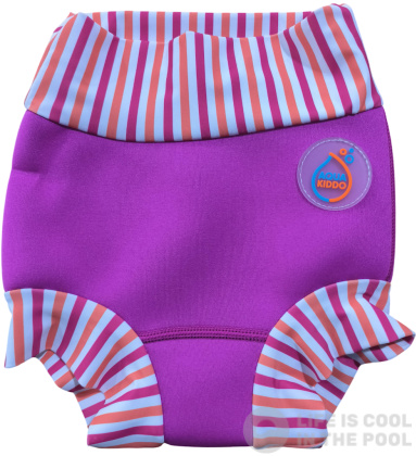 Бебешки бански AquaKiddo Swim Nappy Neon Pink
