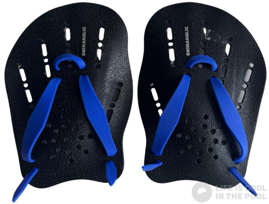 Педълси за плуване Plavecké packy Swimaholic Paddles Black