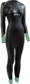 Zone3 Women Terraprene Vision Wetsuit Black/Green